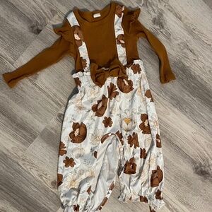 LIKE NEW! Baby Girl Romper – 9–12 Month